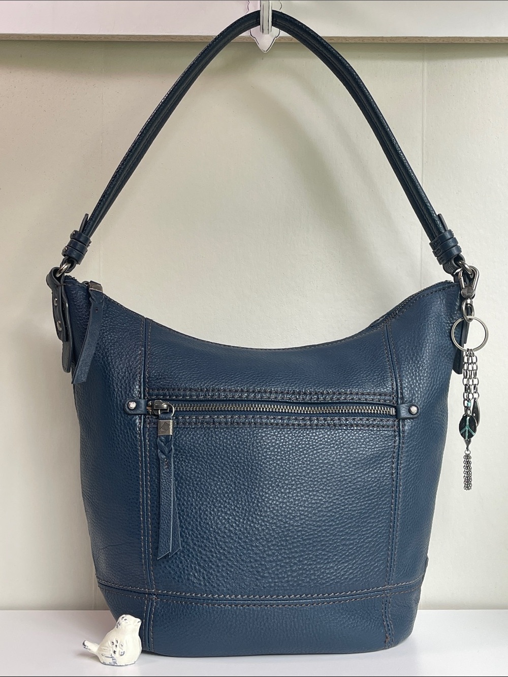 The Sak Sequoia Genuine Leather Hobo Shoulder Bag